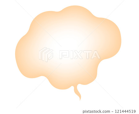 Warm and fluffy speech bubbles 10 121444519