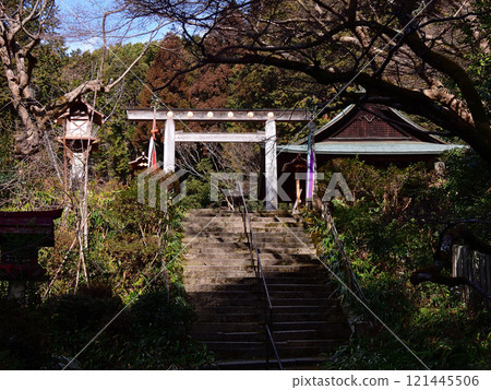 The third torii gate of Hyuga Taisha Shrine (Ise in Kyoto) 121445506