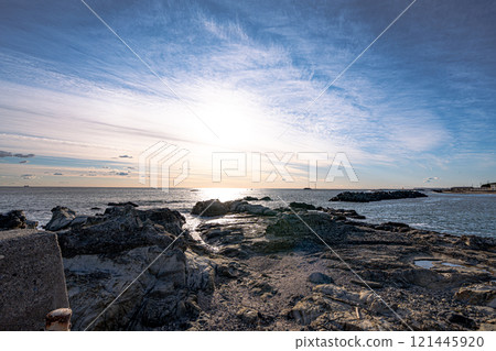 Rocky coast 121445920