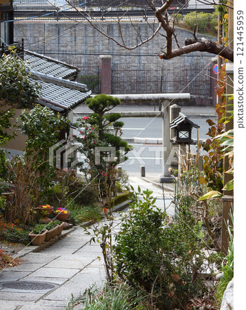 The approach to Hyuga Taisha Shrine (Ise in Kyoto) 121445959