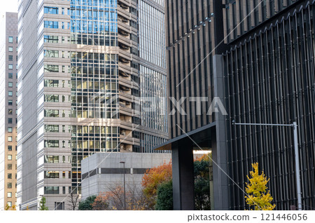 urban landscape with buildings 121446056