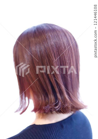 Inner pink hair dye + highlight color! 121446108