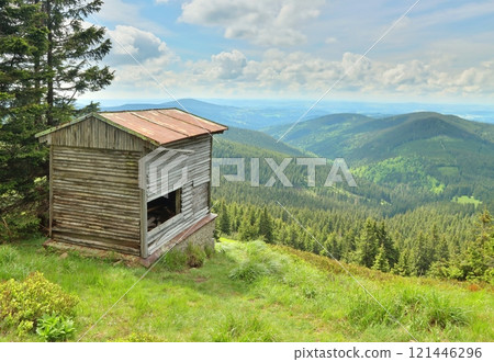 Landscape of the Krkonose Mountains in the Czech Republic Landscape of the Krkonose Mountains in the Czech Republic 121446296