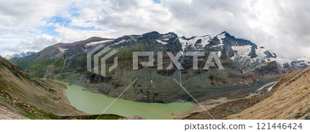 Stunning View of the Pasterze Glacier, Austria s Iconic Ice Field in Hohe Tauern National Park Stunning View of the Pasterze Glacier, Austria s Iconic Ice Field in Hohe Tauern National Park 121446424