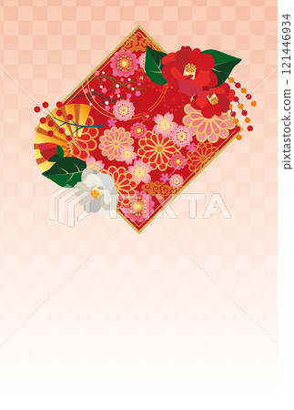 New Year's card background New Year's card background 121446934