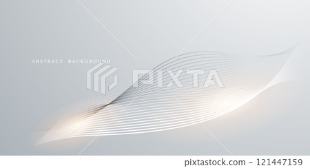 white abstract background modern vector illustration 121447159