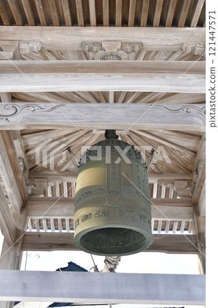 拍攝北海道八雲町大千部禦谷山東龍寺境內的冬季風景 121447571