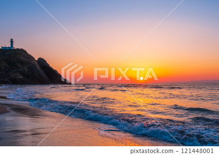 Sunset at Kakuta Beach 121448001