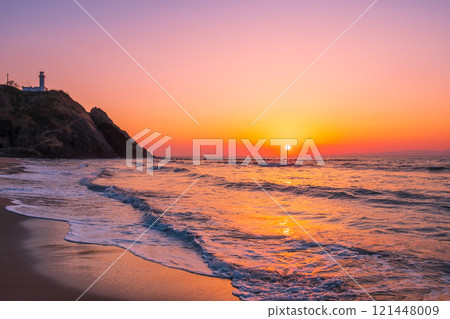 Sunset at Kakuta Beach Sunset at Kakuta Beach 121448009