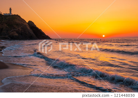 Sunset at Kakuta Beach 121448030