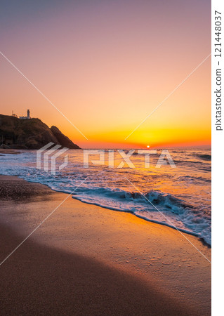 Sunset at Kakuta Beach Sunset at Kakuta Beach 121448037