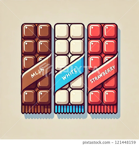 多彩情人節巧克力 多彩情人節巧克力 121448159