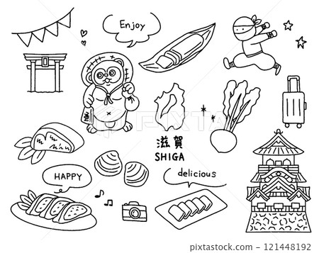 滋賀手繪插圖集 121448192