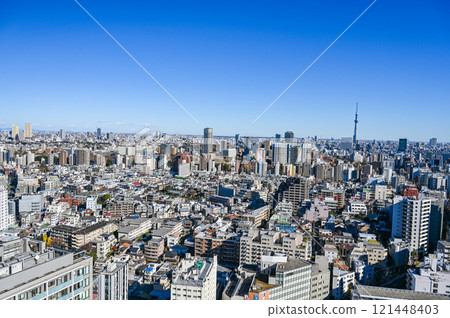 Tokyo cityscape Tokyo cityscape 121448403