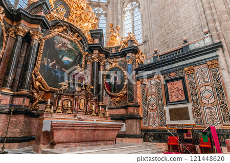 Basilica Sainte-marie-madeleine of Saint-maximin-la-sainte-baume, France 121448620