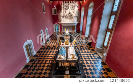 Tombs of the dukes of Burgundy, Dijon palace, France 121448693