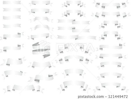 Ribbon set, m6 white 121449472