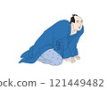 Portrait of Tsutaya Juzaburo (Tsutajyu) (presenting his speech) 121449482