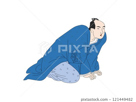 Portrait of Tsutaya Juzaburo (Tsutajyu) (presenting his speech) 121449482