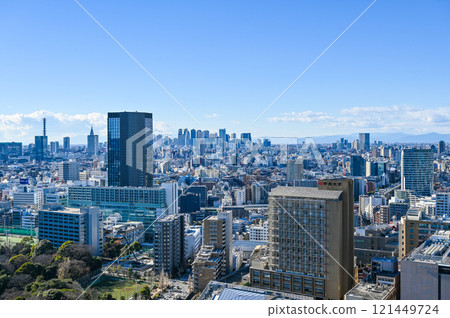 Tokyo cityscape 121449724