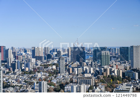 東京都市風景 東京都市風景 121449798