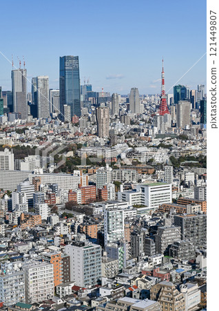 Tokyo cityscape 121449807