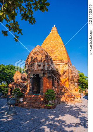 ancient Po Nagar Cham Towers in Nha Trang in Vietnam 121450846