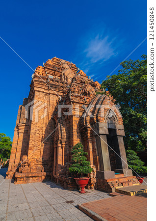 ancient Po Nagar Cham Towers in Nha Trang in Vietnam 121450848