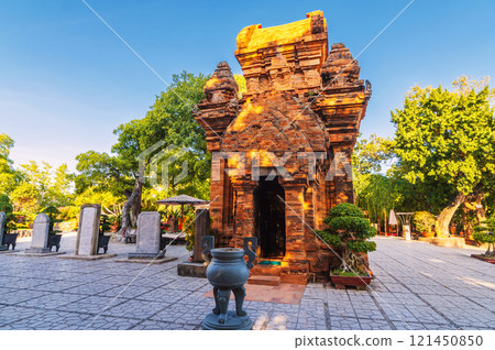 ancient Po Nagar Cham Towers in Nha Trang in Vietnam 121450850