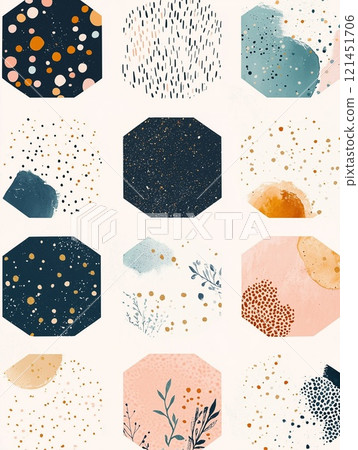 Japanese pattern background material Japanese pattern background material 121451706