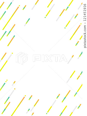 Diagonal geometric background design in green and orange Diagonal geometric background design in green and orange 121451916