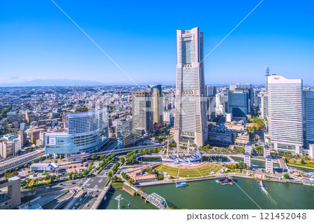 日本橫濱城市景觀 - 揚帆起航的日本丸、櫻木町站、橫濱地標塔、富士山等= 3天 121452048