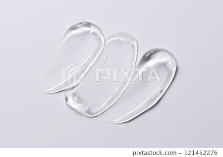 Sample of skin serum or body gel Sample of skin serum or body gel 121452276