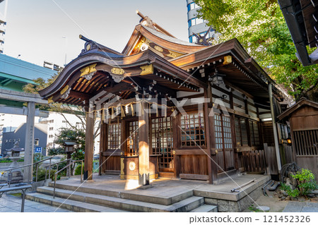 Hakuryu Shrine "Hakuryu-sama" "Hakuryu-san" Main Hall, Meiekiminami 1-chome, Nakamura-ku, Nagoya 121452326