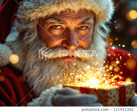 Portrait of Santa Claus 121452382