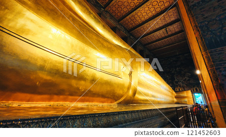 臥佛寺金色佛像 121452603