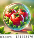 Fresh delicious tomatoes 121453476