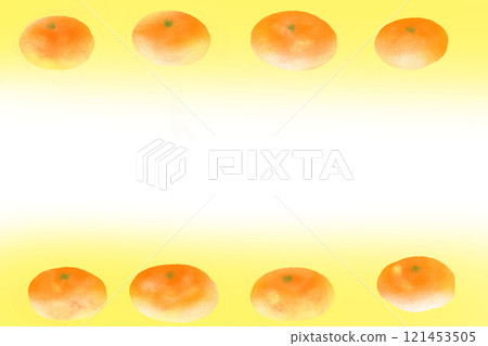 Orange fruit card 4 121453505