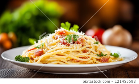 Delicious pasta 121453598