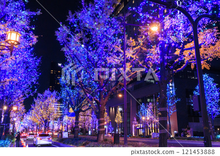 Osaka Midosuji Winter Illuminations Osaka Midosuji Winter Illuminations 121453888