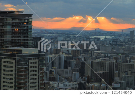 梅田藍天大廈夜景-夜景 梅田藍天大廈夜景-夜景 121454040