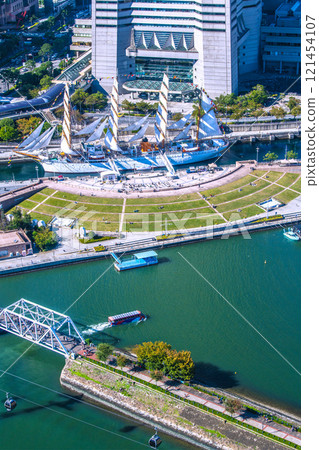 日本橫濱市容新景、日本丸、橫濱地標塔、天鴨等景觀=3天 121454107