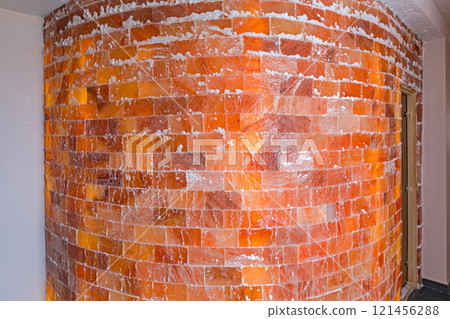 Himalayan Pink Salt Wall 121456288