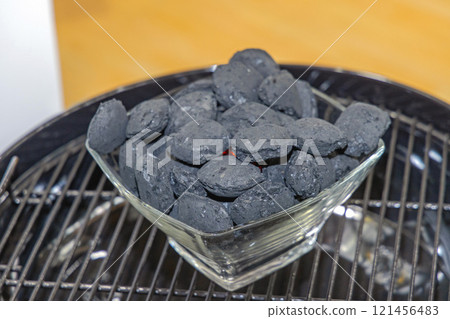 Charcoal Briquettes Bbq Charcoal Briquettes Bbq 121456483