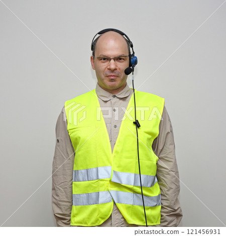 Man Safety Vest 121456931