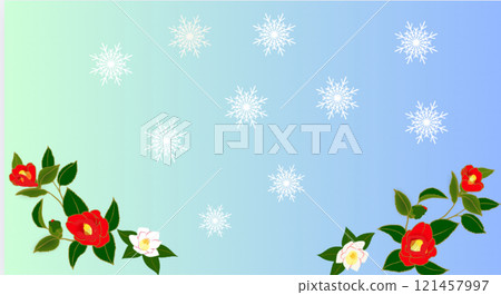 Camellia Winter Flower 121457997