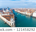 aerial view of venice italy travel tourism 121458292