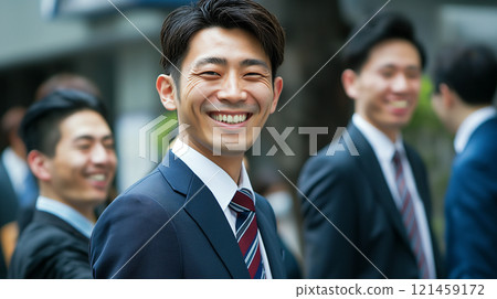 Young Japanese businessman 121459172