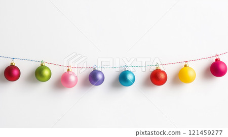 聖誕節裝飾材料集合 聖誕節裝飾材料集合 121459277