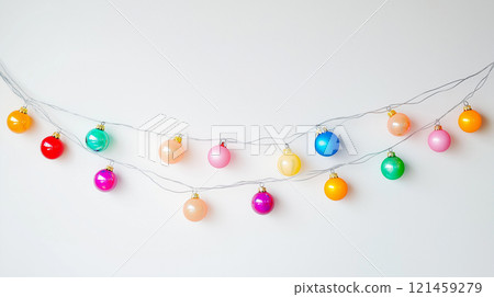 聖誕節裝飾材料集合 聖誕節裝飾材料集合 121459279